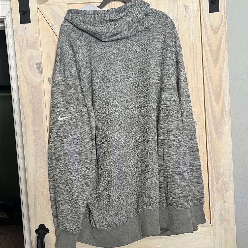 Nike Gray and Blue Hoodie - Picture 2 of 3